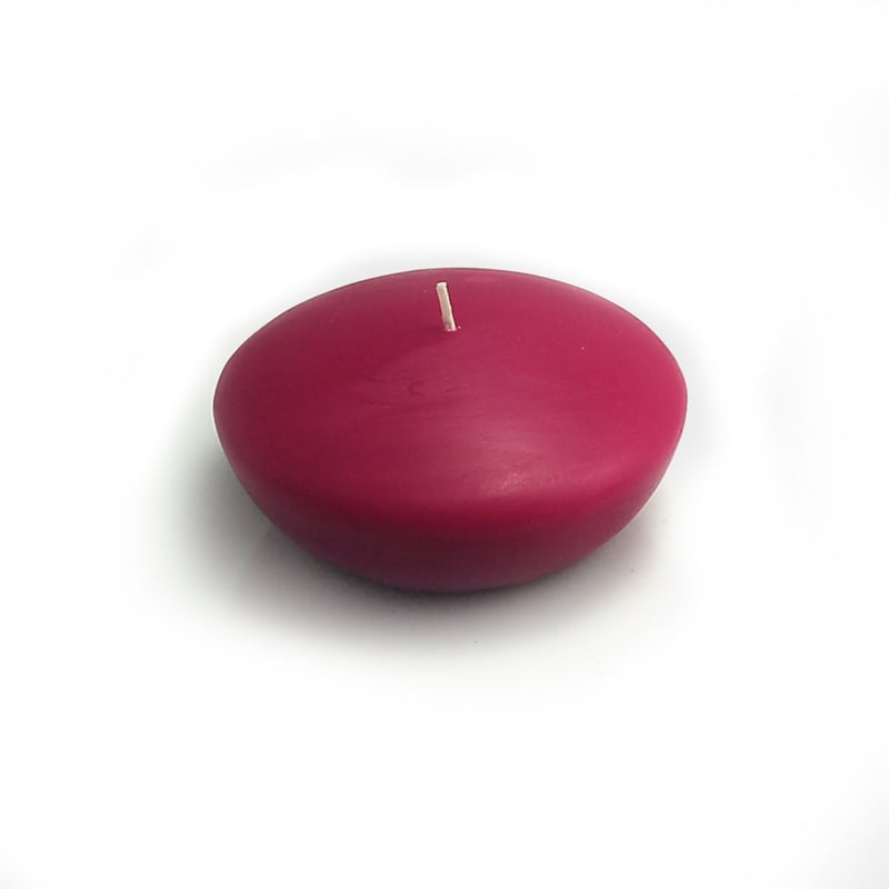 CFZ-052-6 3 in. Floating Candles, Red - 72 Piece