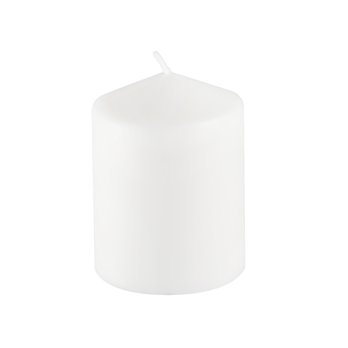 CPZ-3P34W-4 3 x 4 in. Pressed & Over-Dipped Pillar Candles, White - 12 Piece - Pack of 3