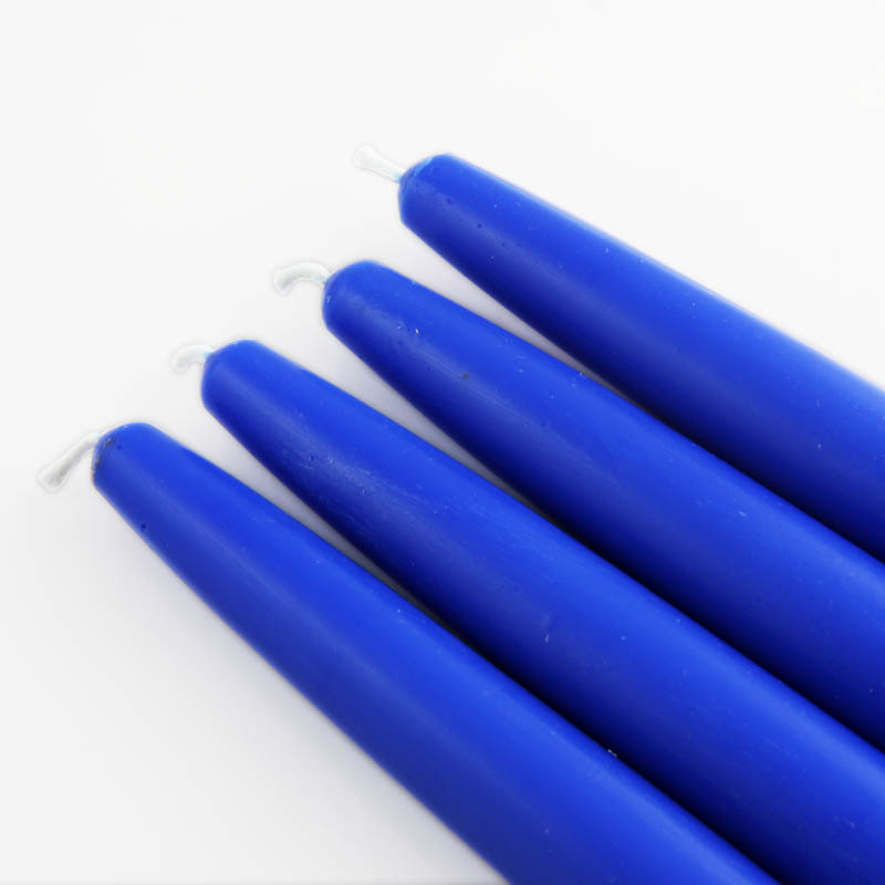 CEZ-014-12 6 in. Taper Candles, Royal Blue - 144 Piece