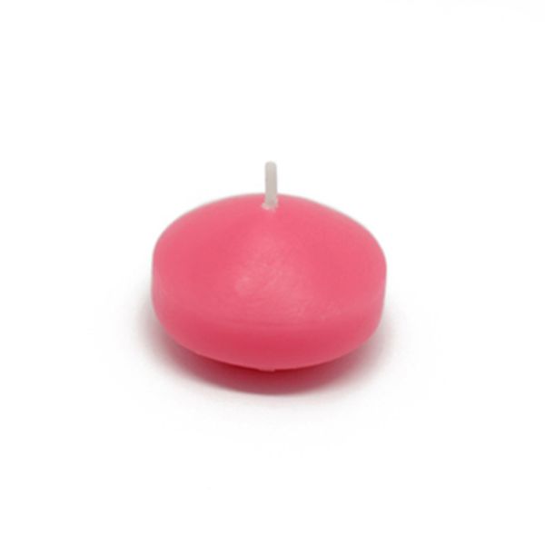 CFZ-068-6 1.75 in. Floating Candles, Hot Pink - 144 Piece