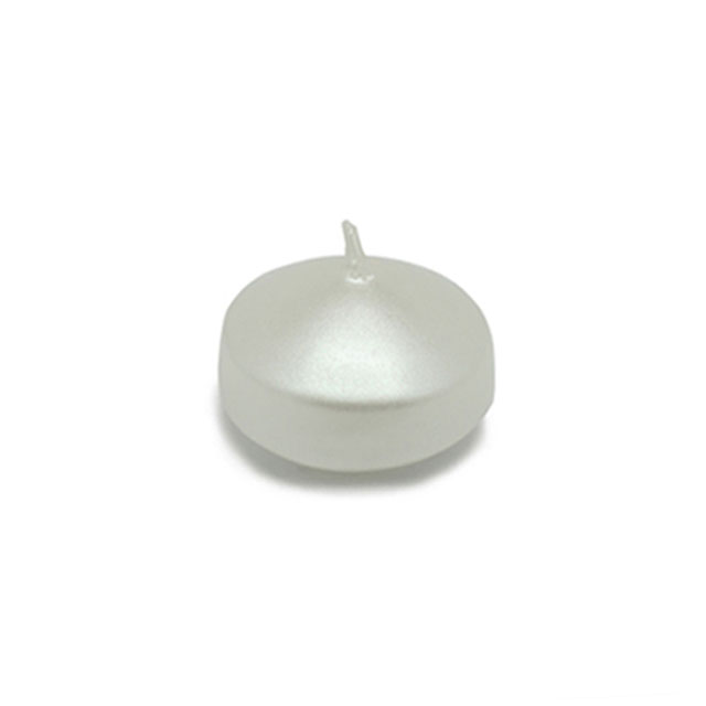 CFZ-077-6 1.75 in. Floating Candles, Pearl White - 144 Piece