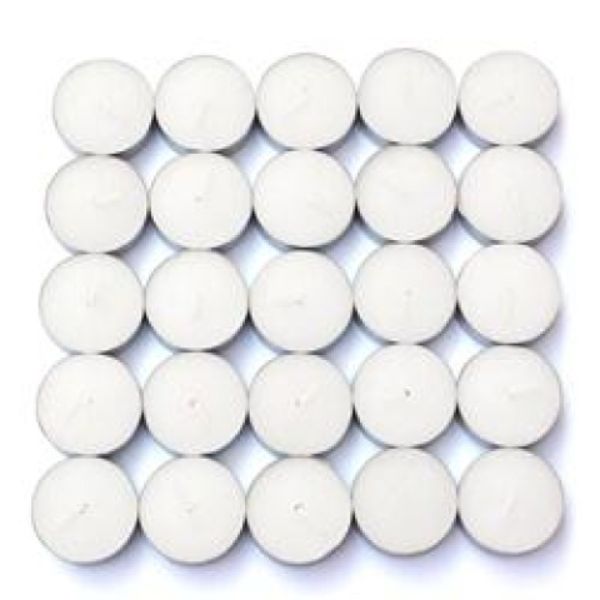 CTZ-008-12 Citronella Tealight Candles, White - 1,200 Piece
