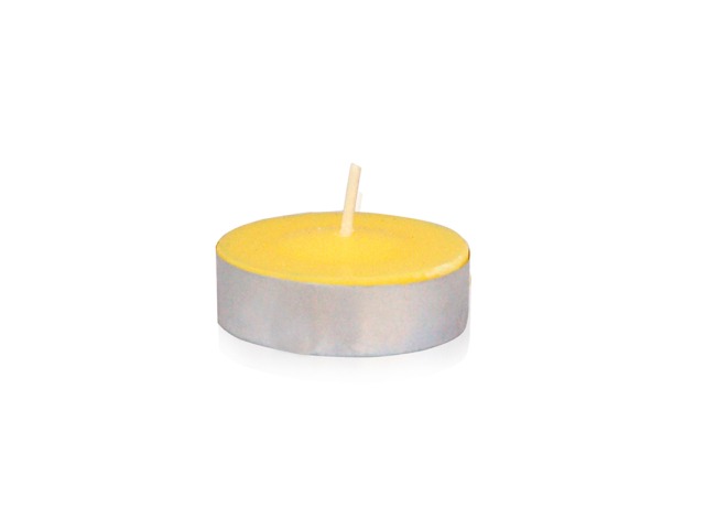 CTZ-009-12 Citronella Tealight Candles, Yellow - 1,200 Piece