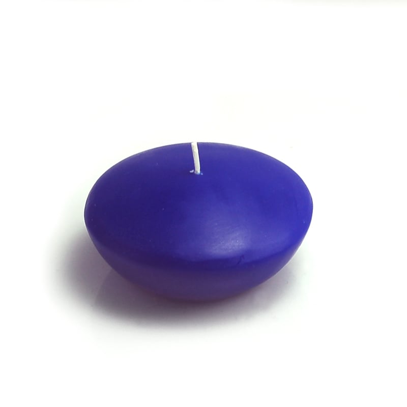 CFZ-058-12 3 in. Floating Candles, Royal Blue - 144 Piece