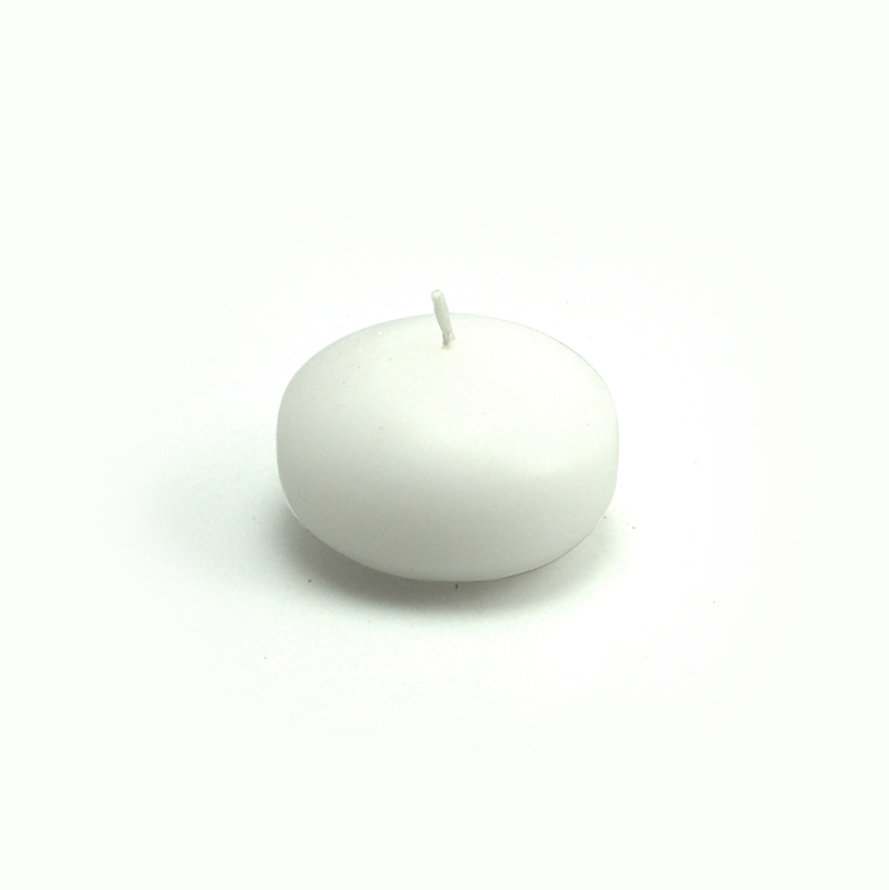 CFZ-001-6 1.75 in. Floating Candles, White - 144 Piece