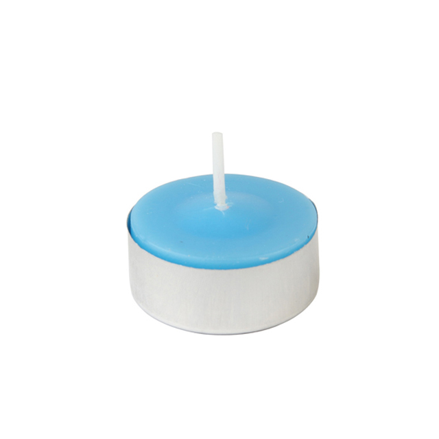CTC-003-12 Citronella Tealight Candles, Turquoise - 1200 Piece