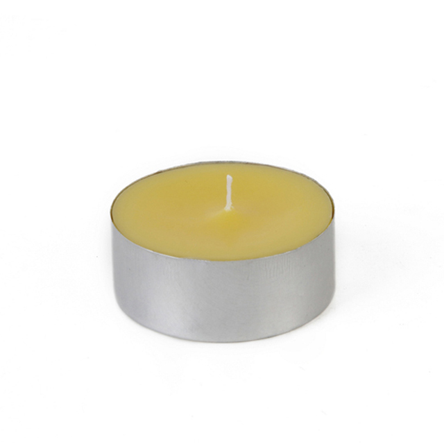 CTM-003-12 Mega Oversized Tealights, Yellow - 144 Piece