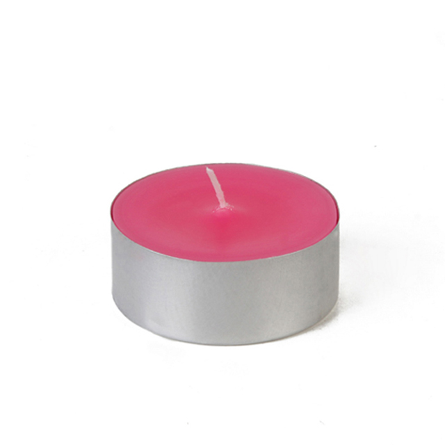 CTM-005-12 Mega Oversized Tealights, Hot Pink - 144 Piece