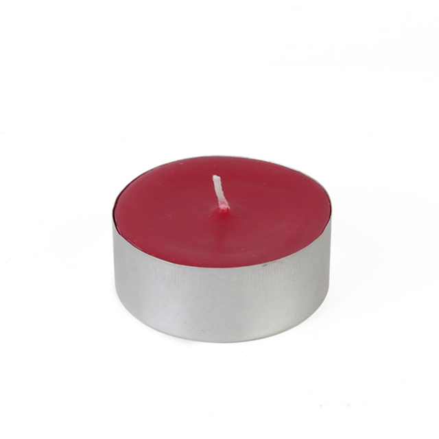 CTM-006-12 Mega Oversized Tealights, Red - 144 Piece