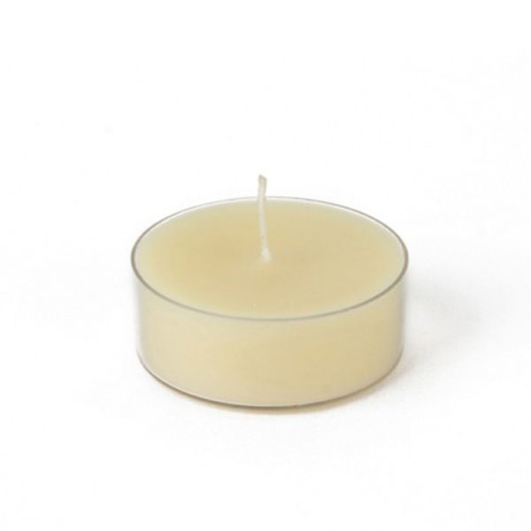 Mega Oversized Tealights, Ivory - 12 Piece per Box