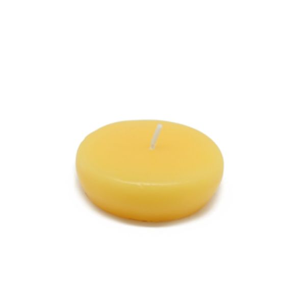 CFZ-027-4 2 .25 in. Floating Candles, Yellow - 96 Piece