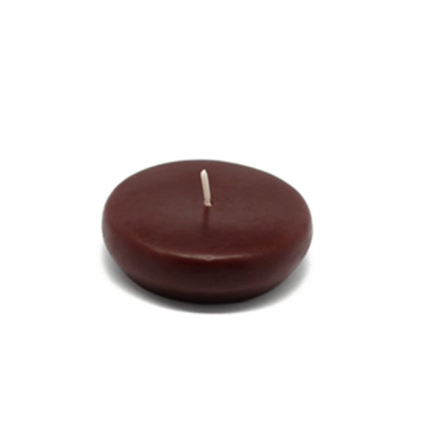 CFZ-041-4 2 .25 in. Floating Candles, Brown - 96 Piece