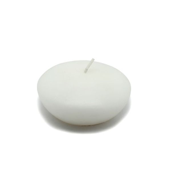 CFZ-045-12 3 in. Floating Candles, White - 144 Piece