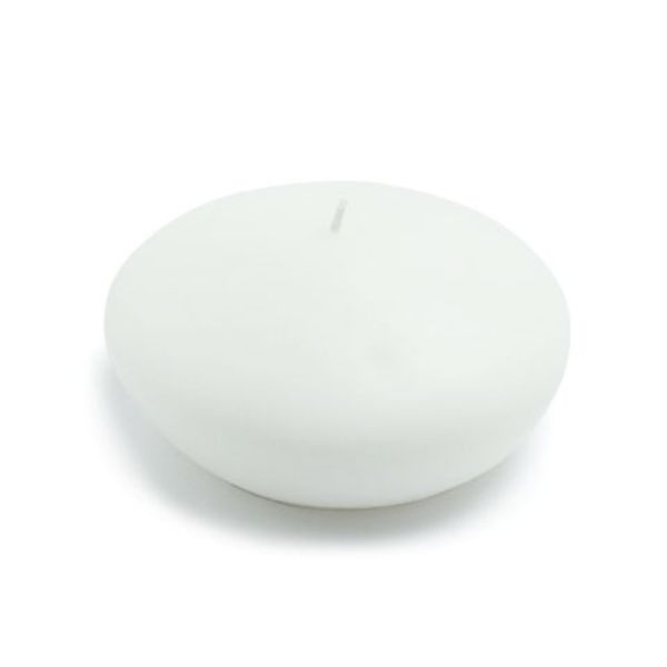 4 in. Floating Candles, White - 3 Piece per Box