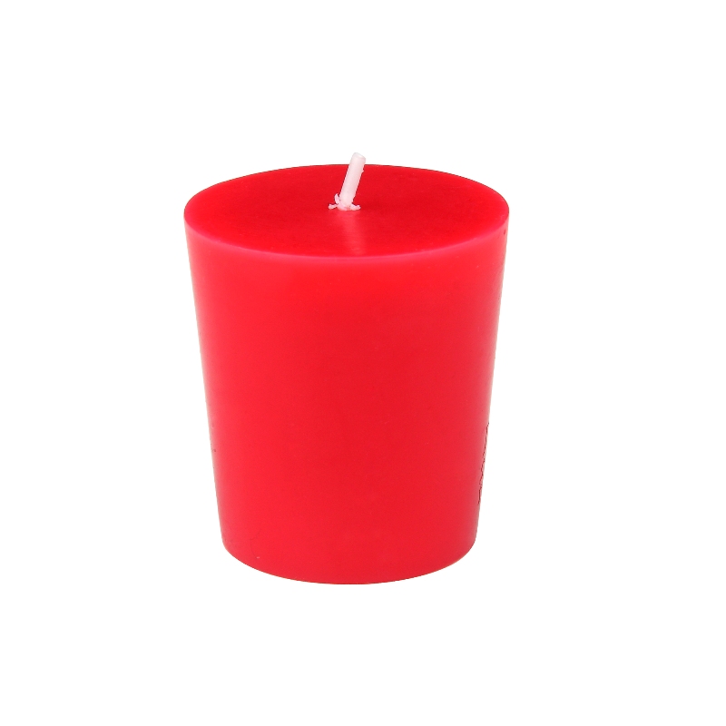 Jeco CVZ-010 Votive Candles; Red - 12 Piece per Box