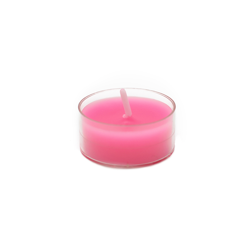Tealight Candles, Hot Pink - 50 Piece per Pack