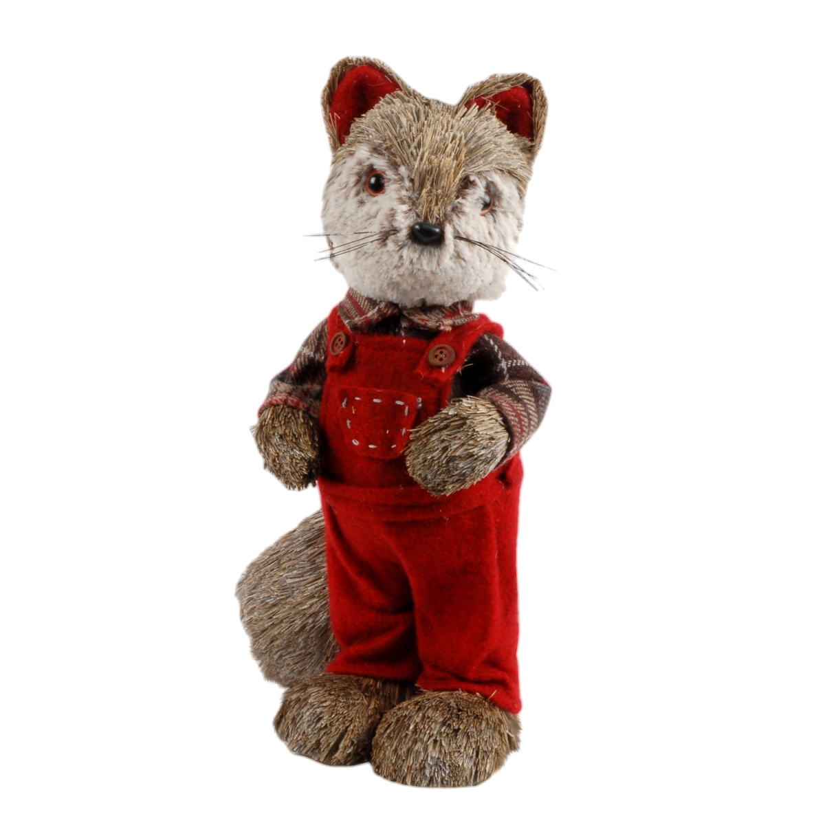 13 in. Christmas Decorative Fox
