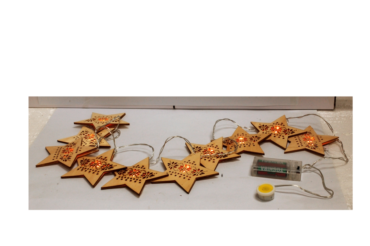 Christmas Star String Lights - Set of 10