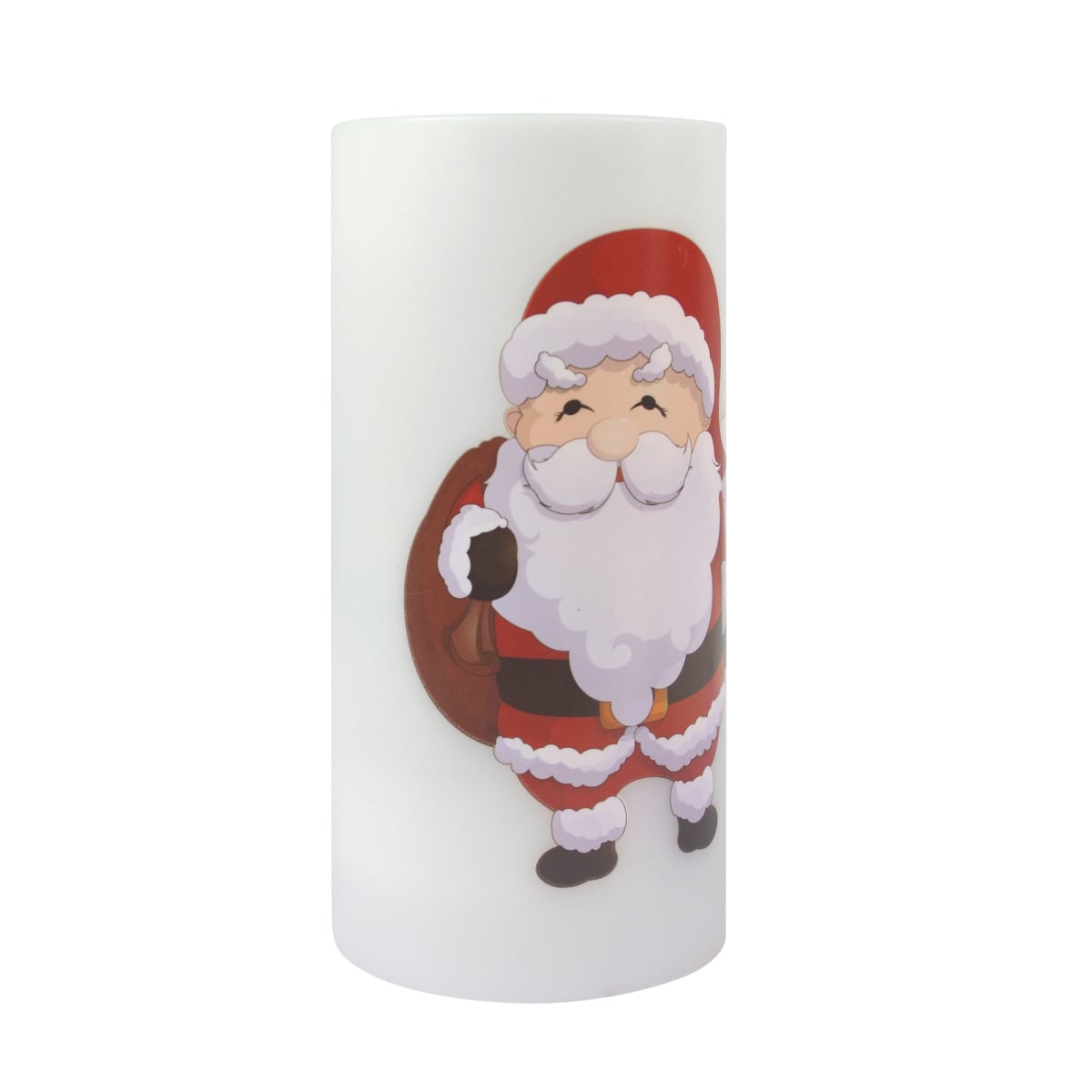 CHD-ID139 Christmas Santa Theme Flameless Candle & Projector