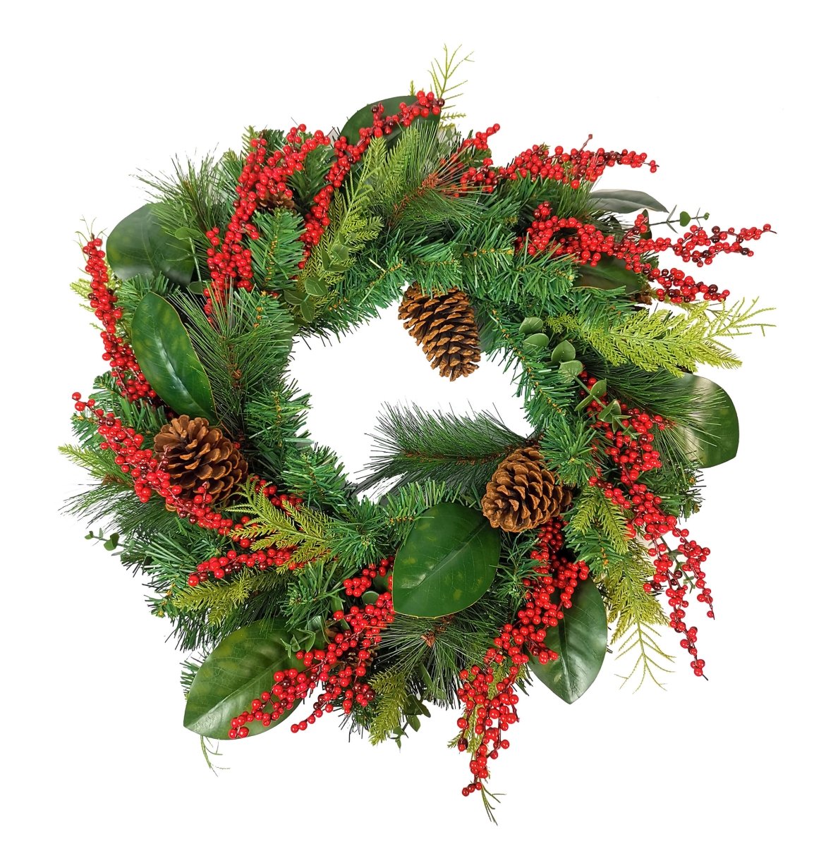 Picture of Jeco CHD-F032 30 in. Abigail Christmas Wreath