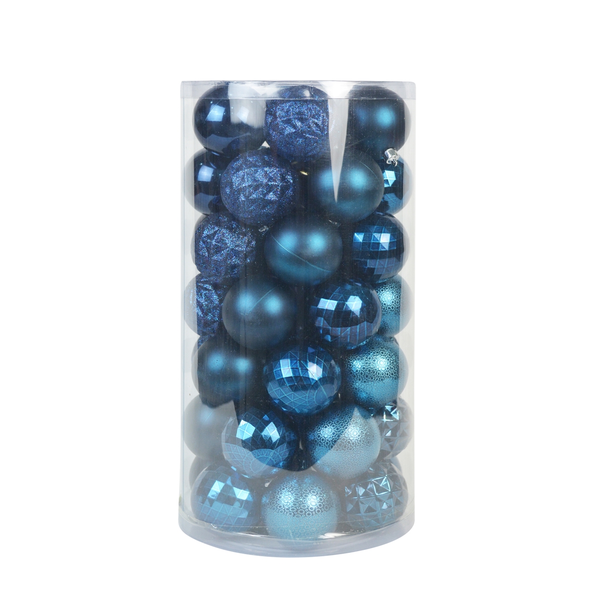 Christmas Ornament, Blue - Pack of 48