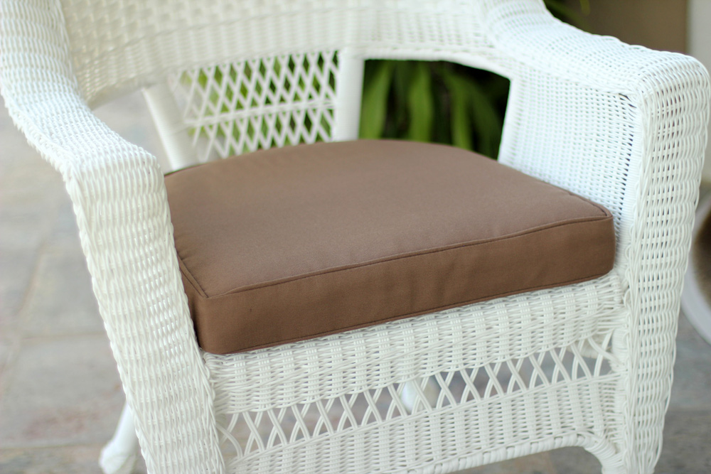 Single Chair Cushion, Brown