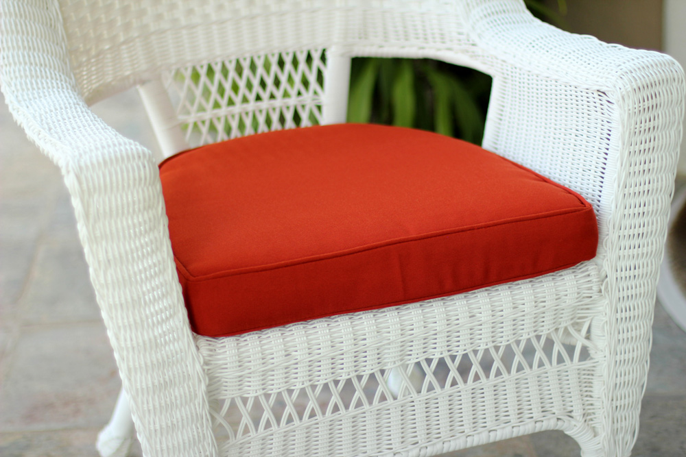 FS018-CS Single Chair Cushion, Brick Red