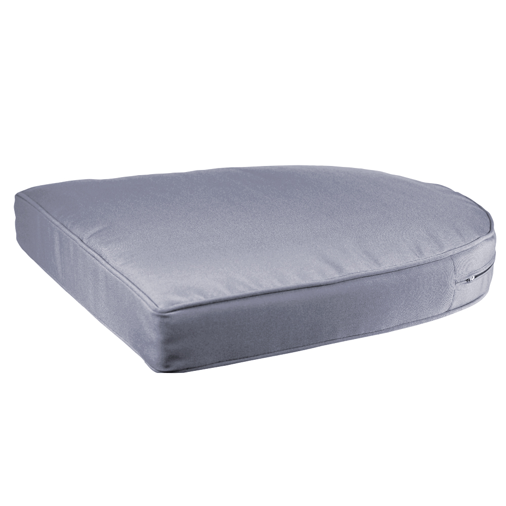 Single Chair Cushion, Steel Blue