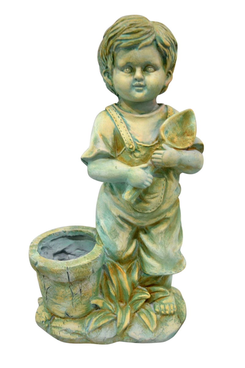 ODGD015 Boy with Flower Pot