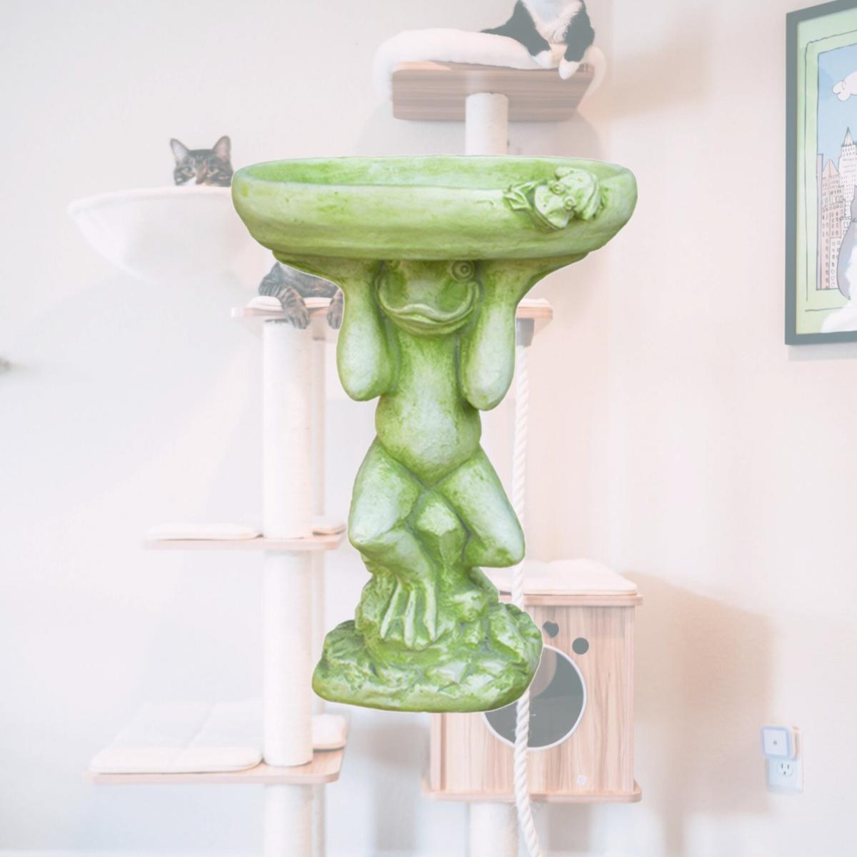 Picture of Jeco ODBB005 25 in. Frog Birdbath