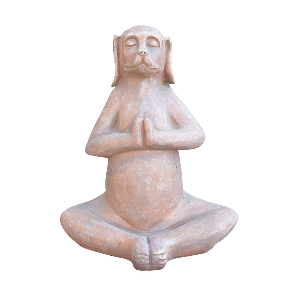 18 in. Sitting Dog Statue