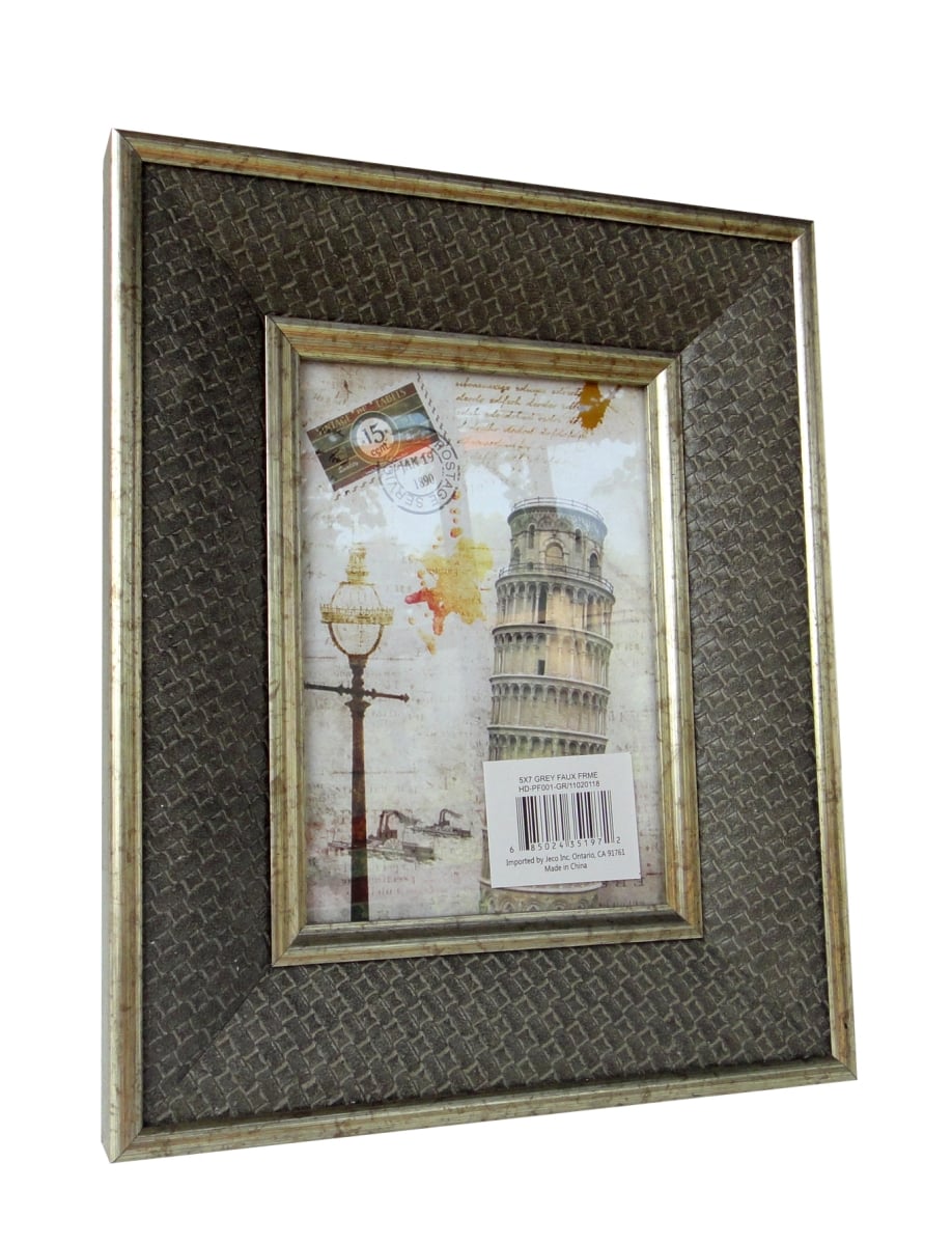 5 x 7 in. Photo Frame, Gray