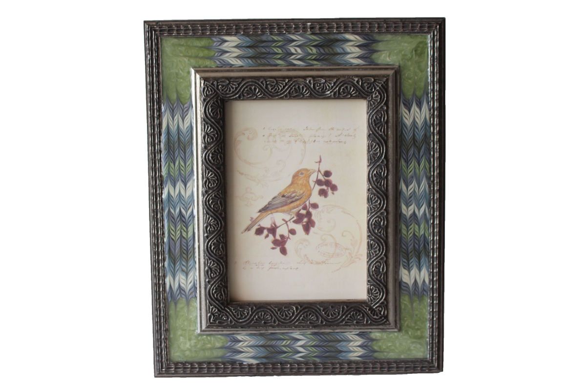 5 x 7 in. Pattern Frame, Brown