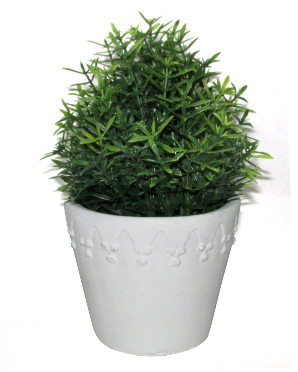 7 in. Artificial Topiary Tree