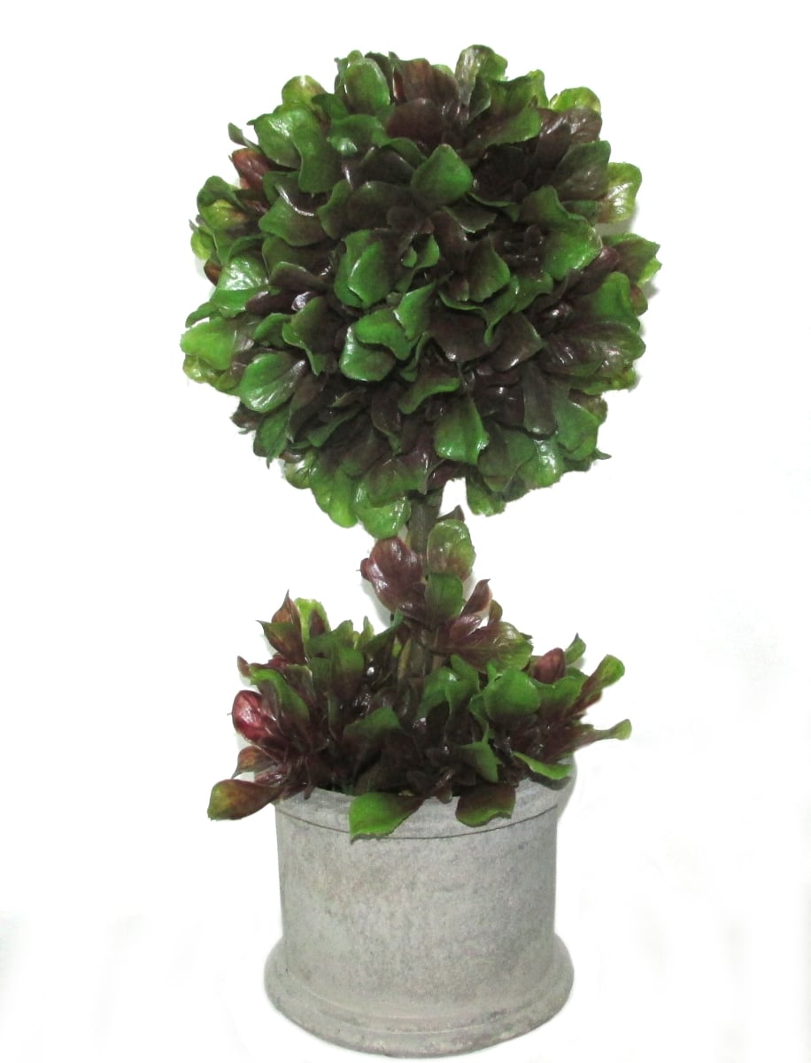 16.5 in. Artificial Topiary Tree