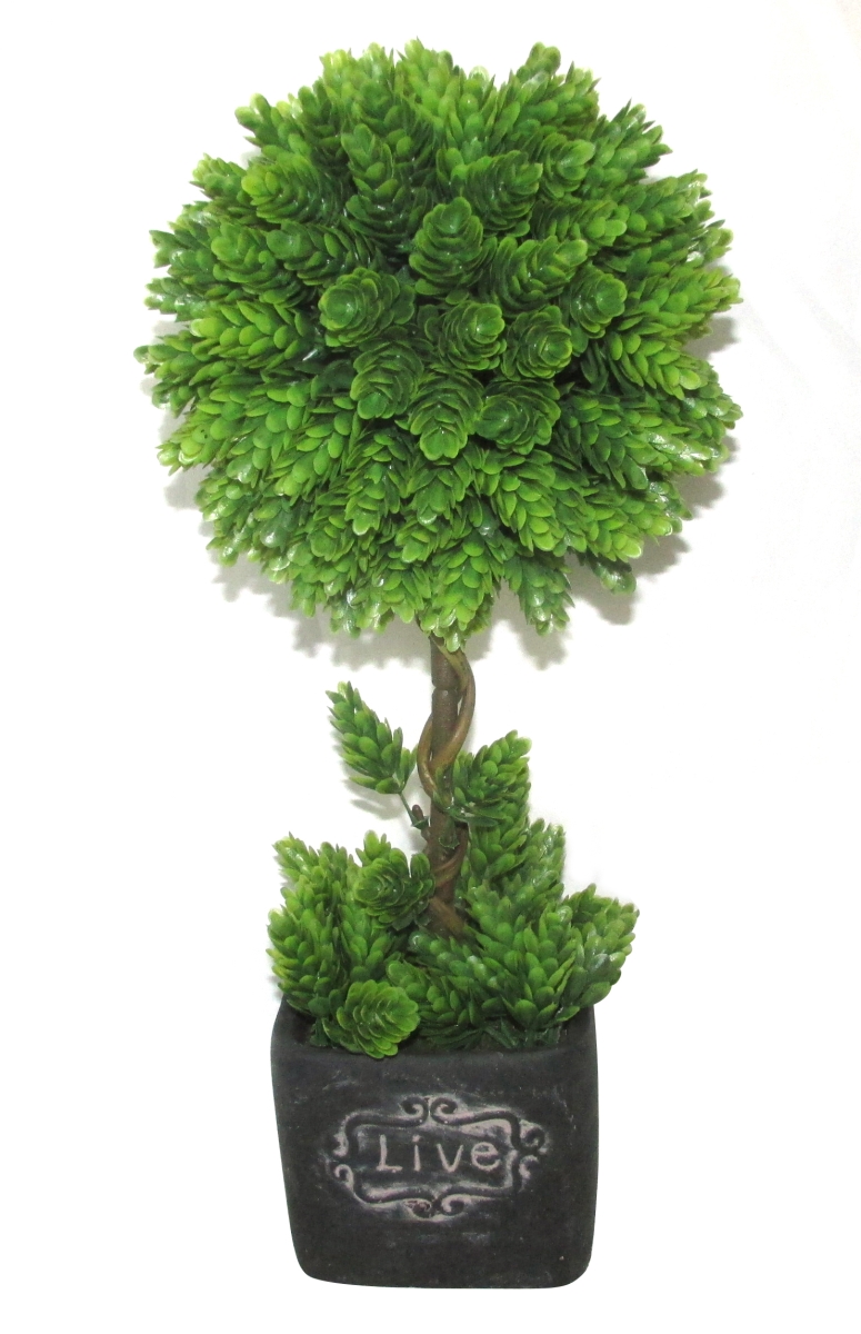 Polyester & Resin Artificial Topiary Tree