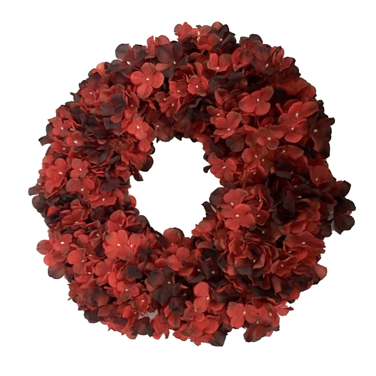 17 in. Hydrangea Wreath