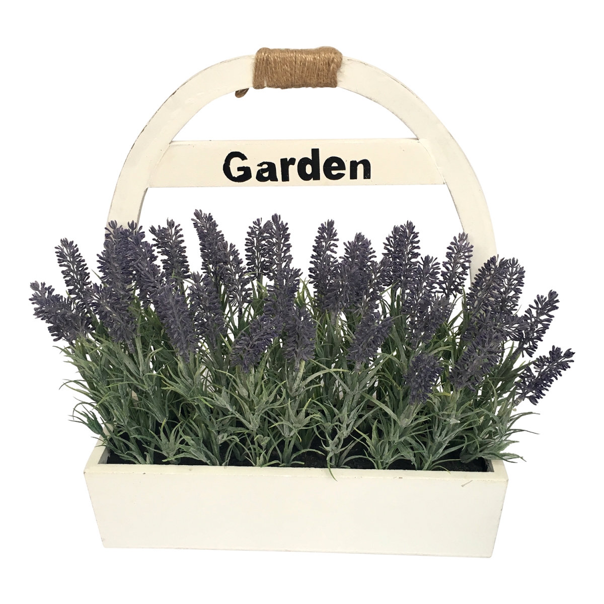 HD-BT111 16.5 in. Lavender Wooden Pot