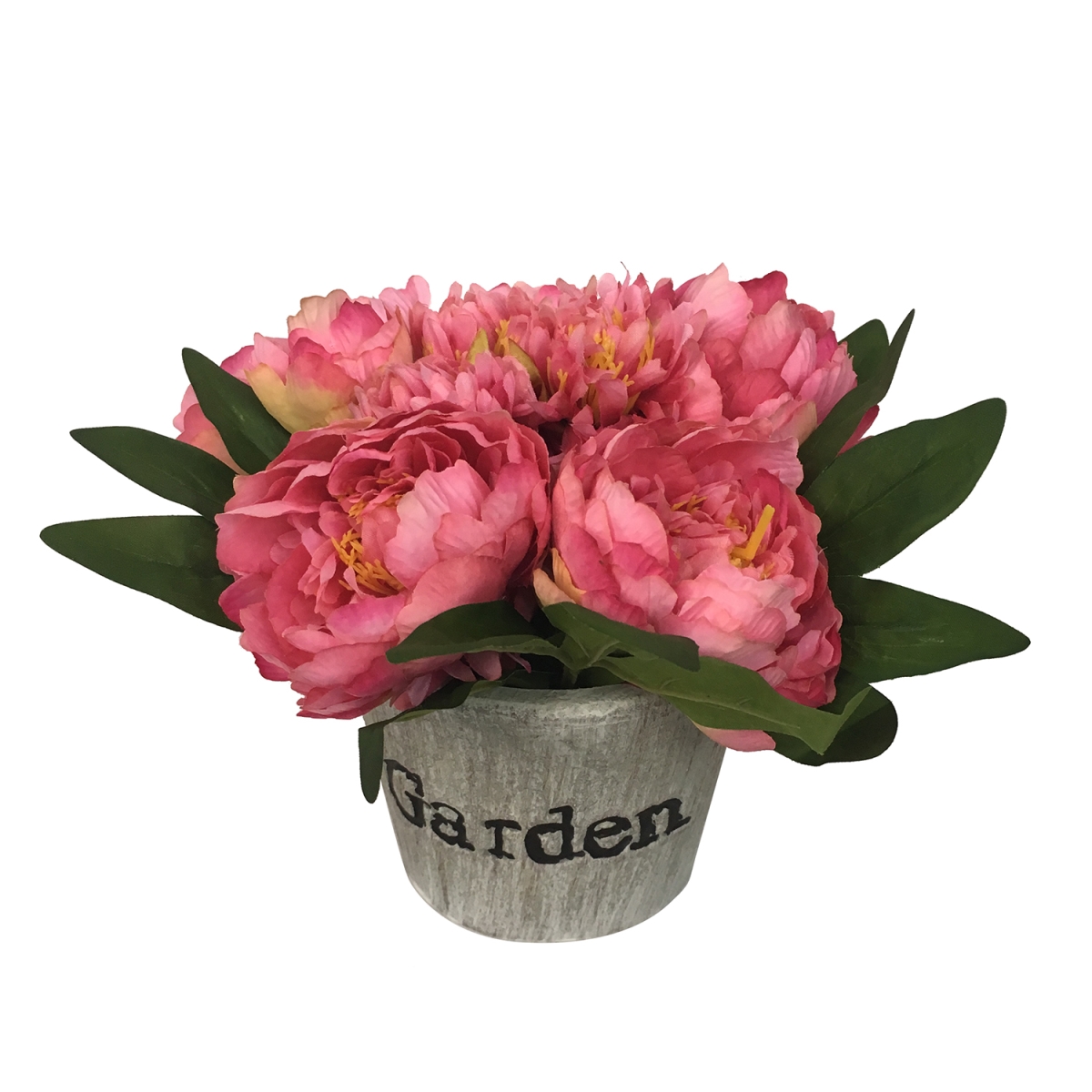 4.72 x 4.33 in. Peony In Paper Pulp Pot