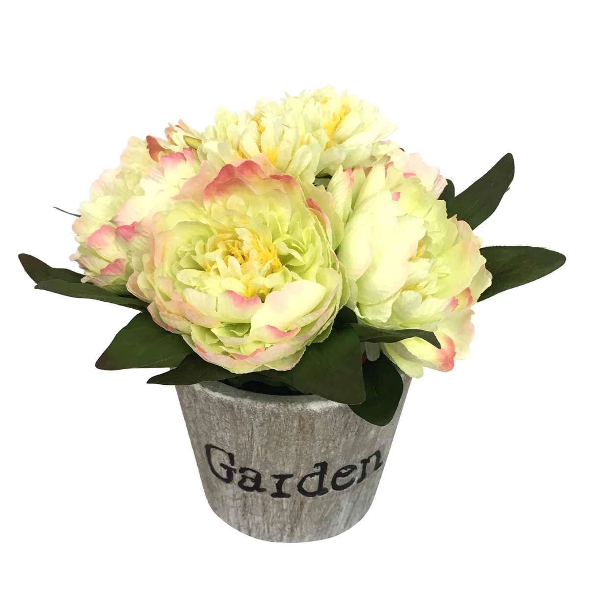 4.72 x 4.33 in. Peony In Paper Pulp Pot