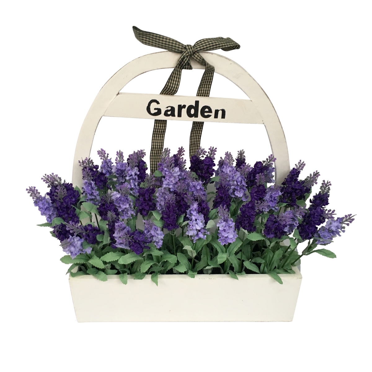 HD-BT127 Lavender Wood Potted Plant
