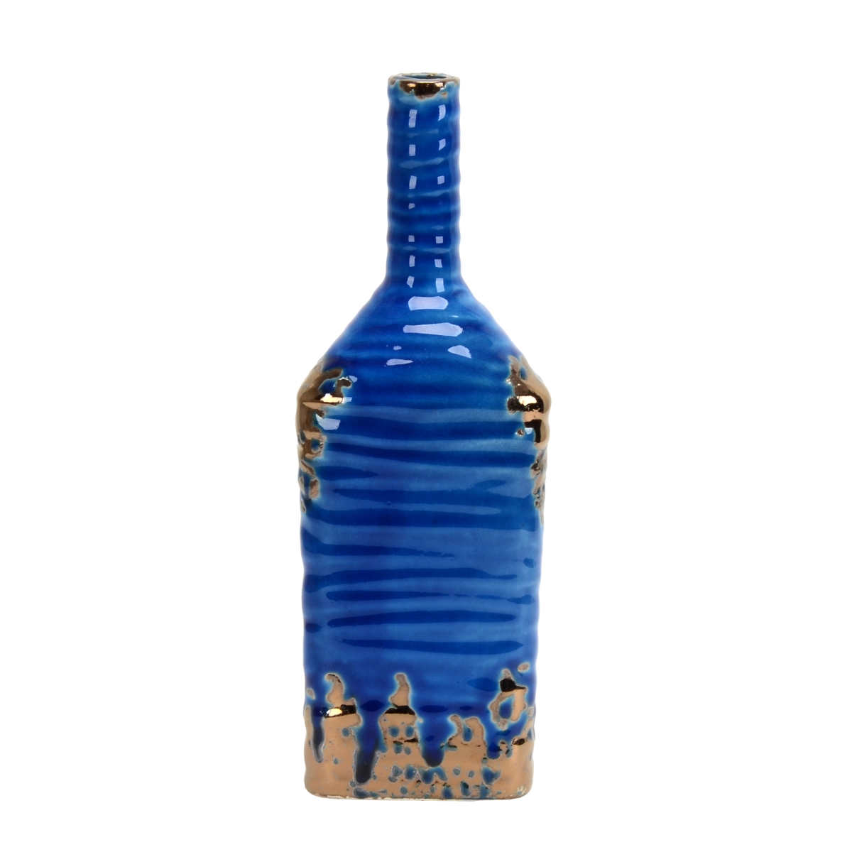 Picture of Jeco HD-HAVS033 12.4 in. Singara Blue Ceramic Vase