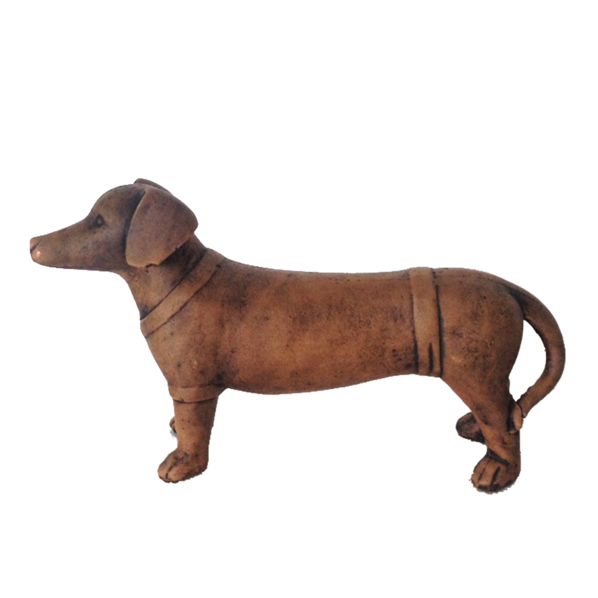 Picture of Jeco HD-HA027 Dachshund Dog Figurine, Antique