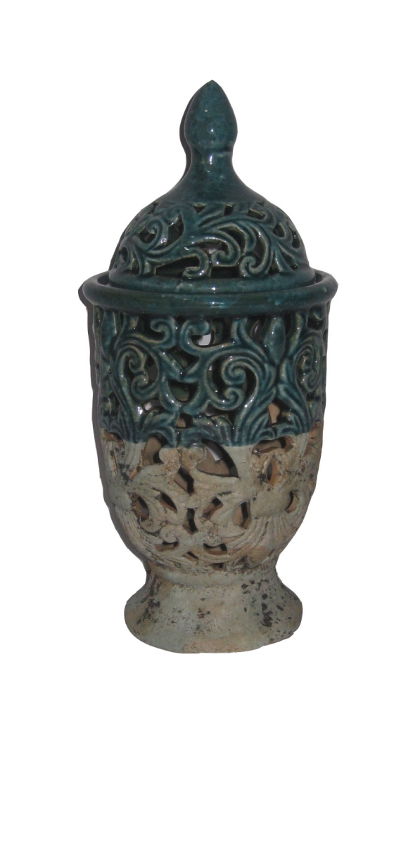 Ceramic Jar, Blue