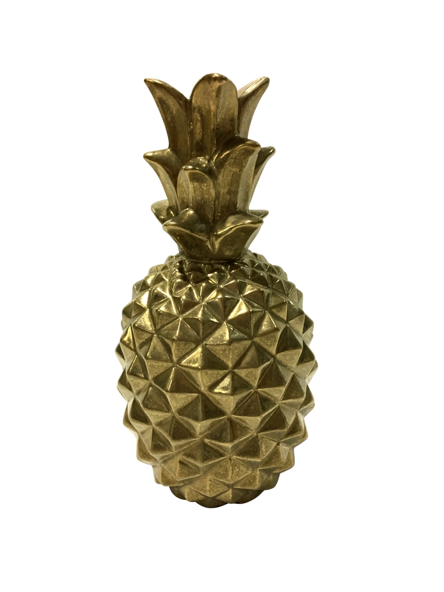 Picture of Jeco HD-HA069 Ceramic Pineapple, Gold
