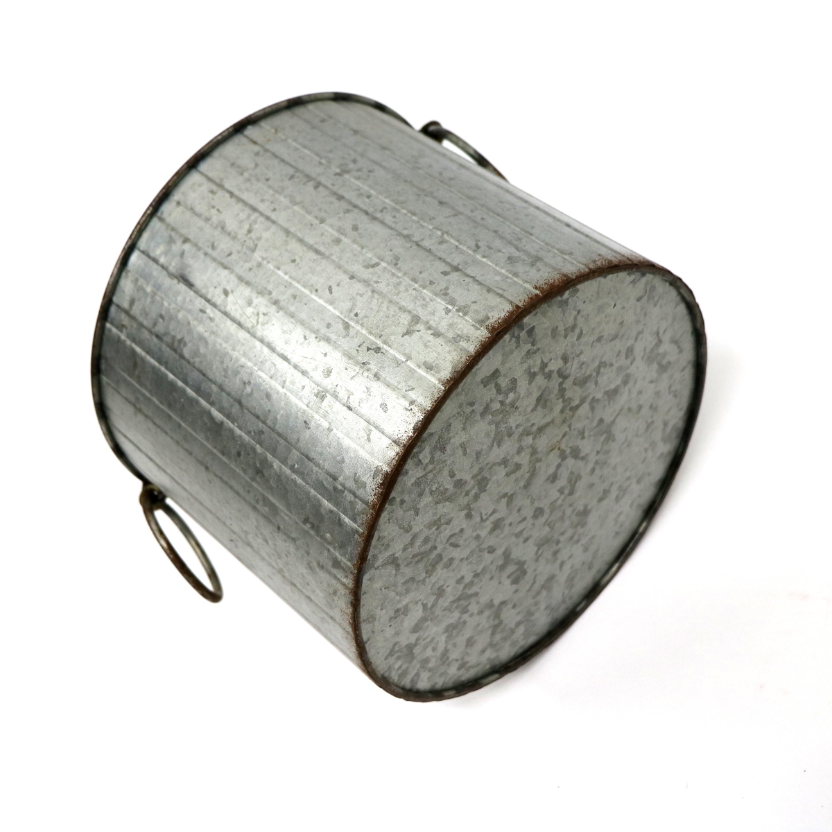 Wood & Metal Jar with Lid - Set of 2