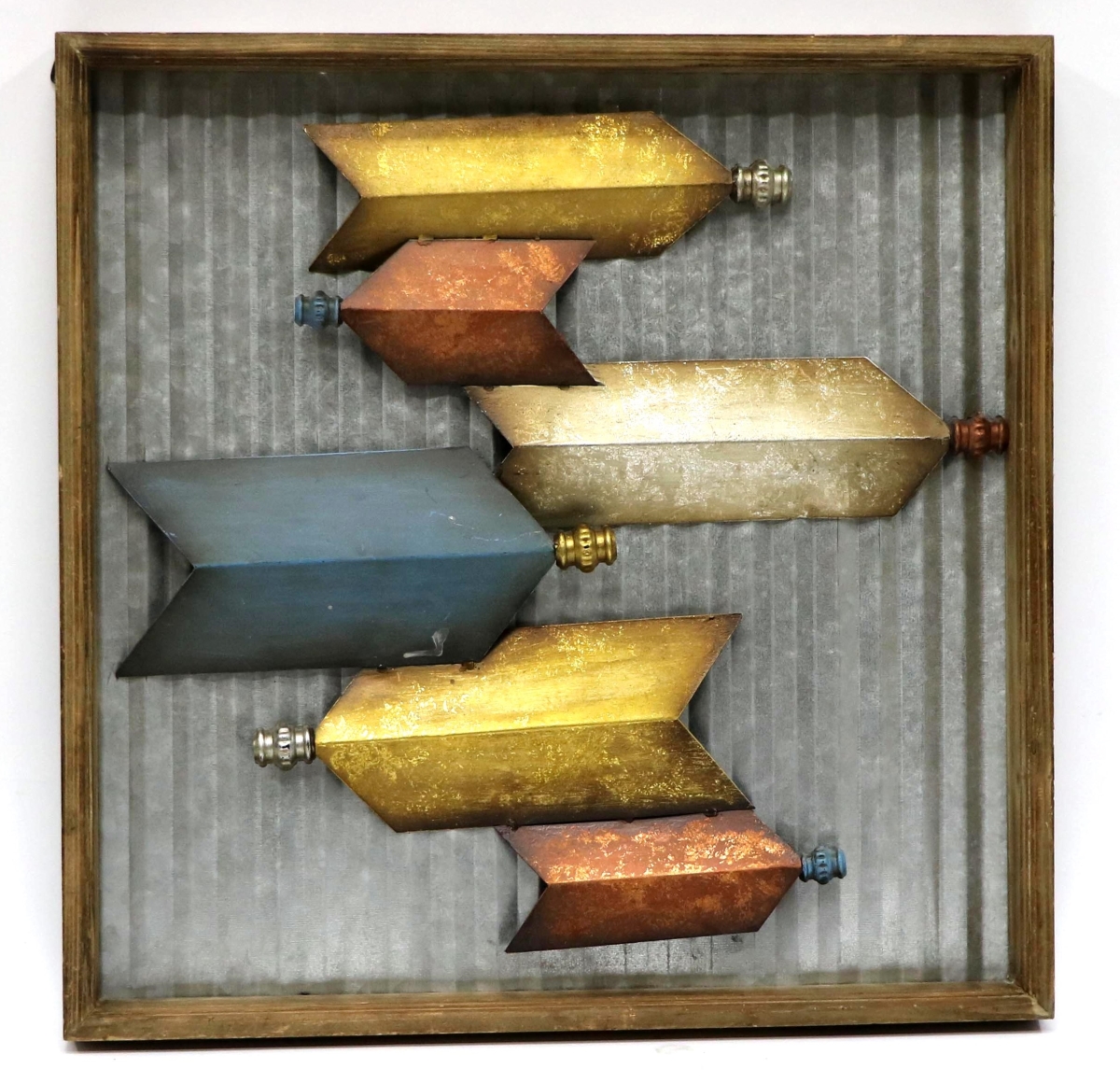 Tail Feathers Metal Wall Art