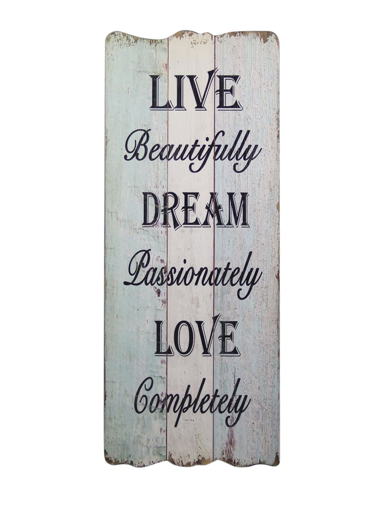 Live Dream Love Plaque