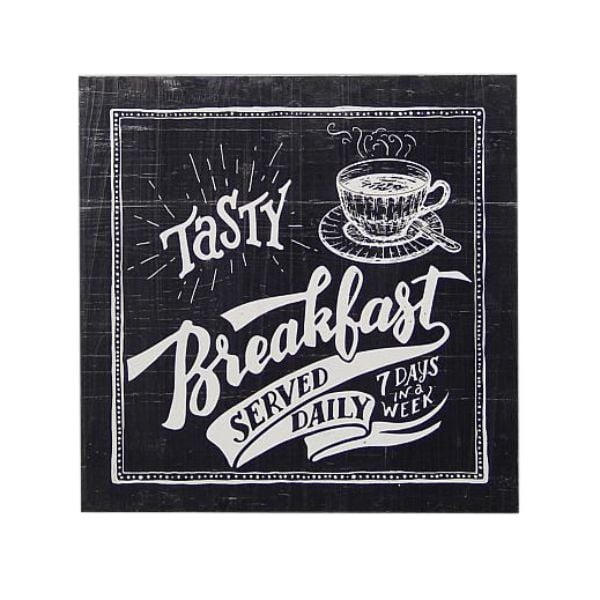 HD-WA083 Tasty Breakfast Plaque