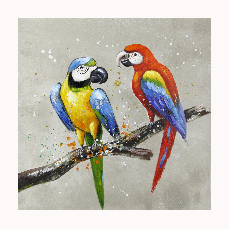 31.5 in. Canvas Art, Purple, Bule & Red